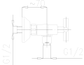 Symetric Bateria natryskowa dwuuchwytowa 346-010-00