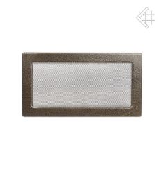Kratka kominkowa malowana czarno-złota 17x30