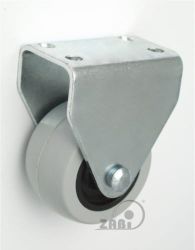 Koło meblowe w obudowie stałej tworzywo-gumowe fi 40