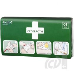 Zestaw opatrunkowy do tamowania krwi CEDERROTH 4-in-1 (nr 1910)