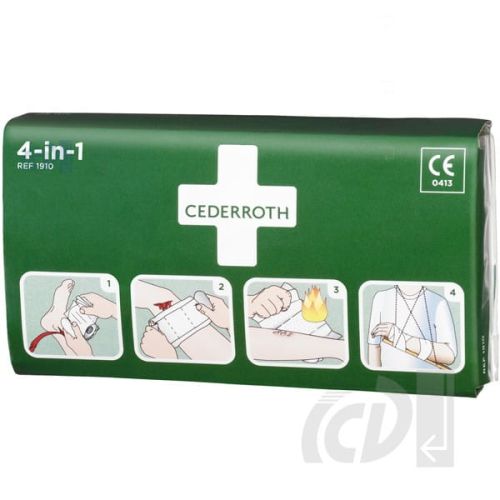 Zestaw opatrunkowy do tamowania krwi CEDERROTH 4-in-1 (nr 1910)