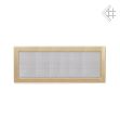 Kratka kominkowa galwanizowana złoto galwaniczne 22x45