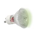 Żarówka z diodami LED GU-10 Zielona