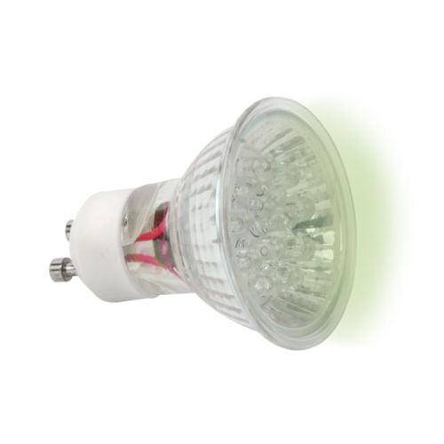 Żarówka z diodami LED GU-10 Zielona
