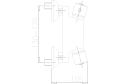 Standard Bateria termostatyczna natryskowa dwuuchwytowa 576-012-00