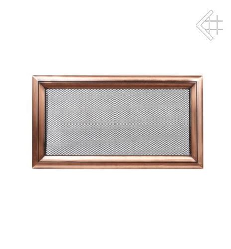 Kratka kominkowa galwanizowana Oskar miedziana 17x30