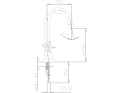 Symetric Bateria zlewozmywakowa stojąca dwuuchwytowa 342-410-00