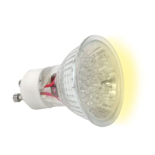 Żarówka z diodami LED GU-10 Żółta