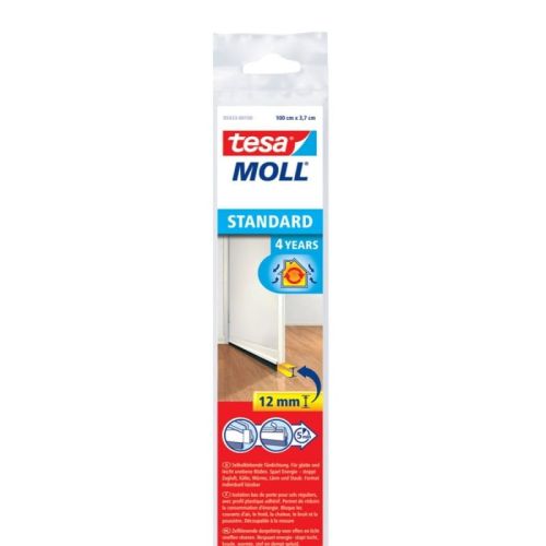 Uszczelka szczotkowa pod drzwi standard 1m:37mm, beżowa , Tesa 5433
