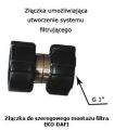 eKo-Dafi Łącznik filtrów