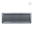 Kratka kominkowa Air System malowana OSKAR grafitowa 17x49