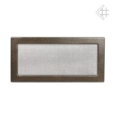 Kratka kominkowa malowana czarno-złota 17x37