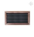 Kratka kominkowa Air System galwanizowana OSKAR miedziany 17x30
