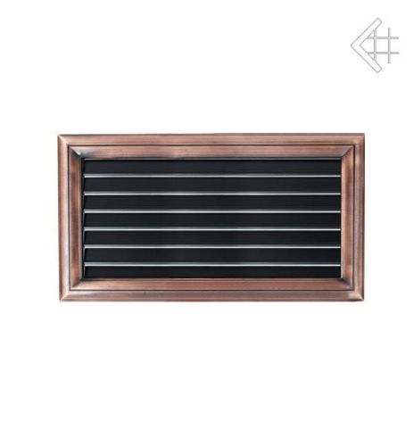 Kratka kominkowa Air System galwanizowana OSKAR miedziany 17x30