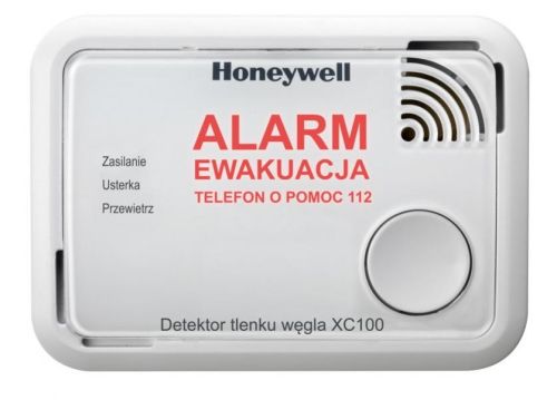 HONEYWELL Detektor tlenku węgla CO (czujnik czadu) XC100