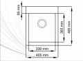 Zlewozmywak granitowy Brenor Rigo Wymiary
