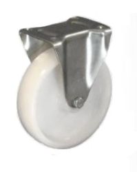 Koło tworzywowe poliamidowe w obudowie stałej fi 160