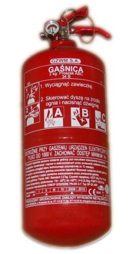 Gaśnica proszkowa 2kg