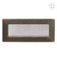 Kratka wentylacyjna malowana czarno-złota 11x32