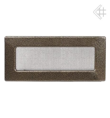 Kratka wentylacyjna malowana czarno-złota 11x32