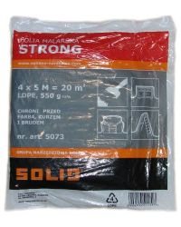 Folia malarska ochronna - gruba 4x5 m