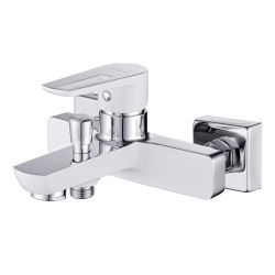 CERSANIT MILLE WHITE bateria wannowo-natryskowa ścienna z przełącznikiem S951-008