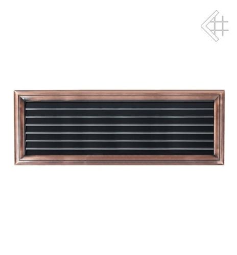 Kratka kominkowa Air System galwanizowana OSKAR miedziany 17x49
