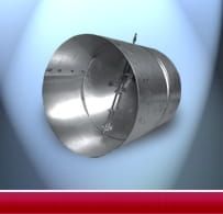 Przepustnica zwrotna PZN fi125