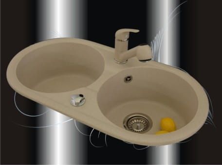 Zlewozmywak granitowy Brenor Libra