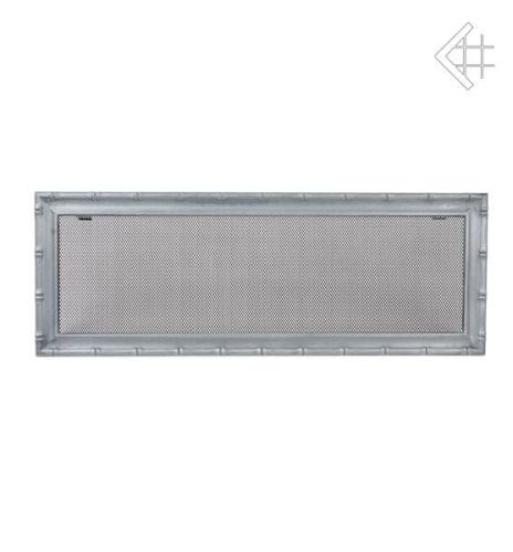 Kratka kominkowa galwanizowana DIANA srebrna 17x49
