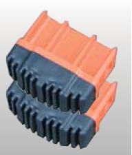 Stopka dwukomponentowa (para) 64x25mm