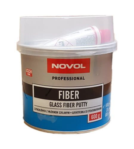 NOVOL FIBER 0,6 kg Szpachlówka z włóknem szklanym