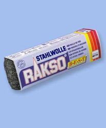 Wełna stalowa RAKSO 200g granulacja 000
