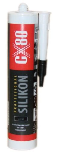 CX-80 Silikon wysokotemperaturowy czarny 310ml