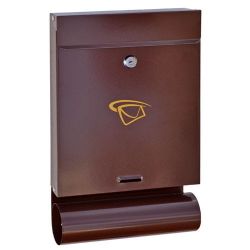 Skrzynka na listy wewnątrzlokalowa S-08 Yale z tubą na prasę