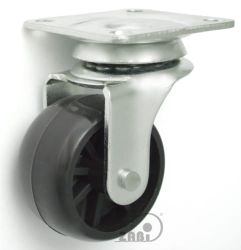 Koło meblowe w obudowie skrętnej tworzywo fi 40