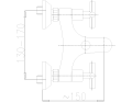 Symetric Bateria wannowa ścienna dwuuchwytowa 344-010-00