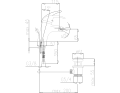 Piryt Bateria bidetowa jednouchwytowa 447-045-00
