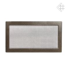 Kratka kominkowa malowana czarno-złota 22x37