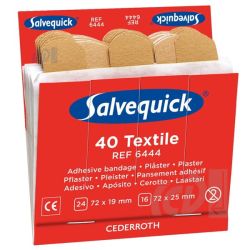 Zestaw plastrów tekstylnych CEDERROTH Salvequick (nr 6444)