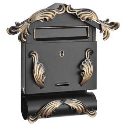 Skrzynka na listy ozdobna wewnątrzlokalowa SK-9 z tubą na prase