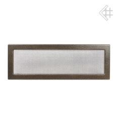 Kratka kominkowa malowana czarno-złota 17x49