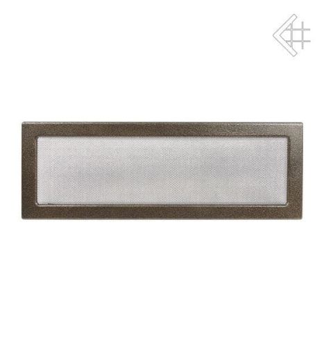 Kratka wentylacyjna malowana czarno-złota 17x49