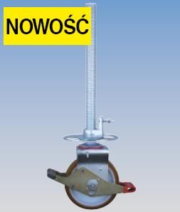 Rolka jezdna z gumową powłoką fi 200 704184