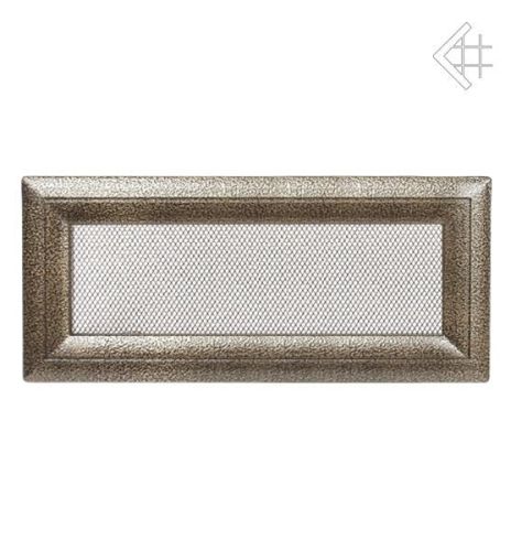 Kratka kominkowa malowana OSKAR czarno-złota 11x32