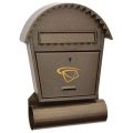 Skrzynka na listy wewnątrzlokalowa SDO7 Domek Mały Okrągły z tubą na prasę