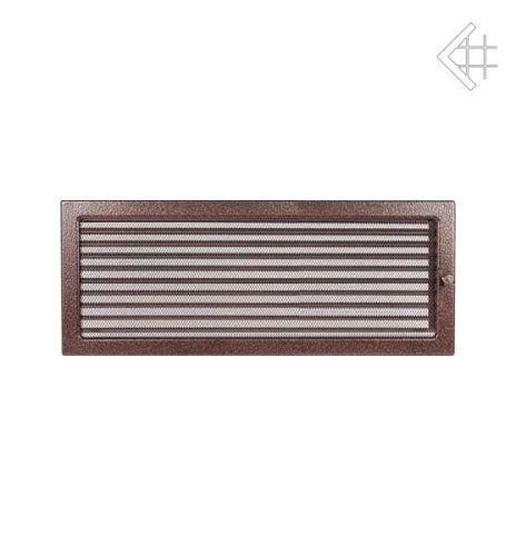 Kratka wentylacyjna malowana miedziana 22x45 z żaluzją