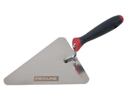 Kielnia trójkątna nierdzewna 160mm, rączka dwuskładnikowa Proline 61571