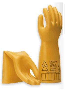 Rękawice ochronne elektroizolacyjne ELSEC 10kV SECURA