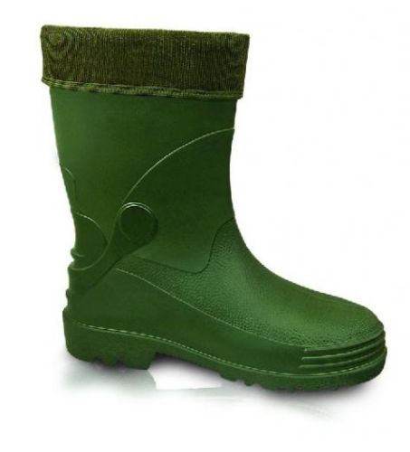 Kalosze męskie piankowe Wader 893 Zielone